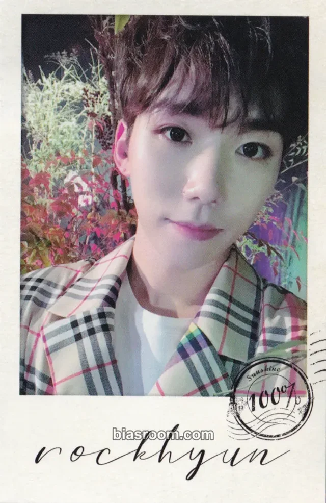 100% - Rockhyun - Sunshine Album album photocard