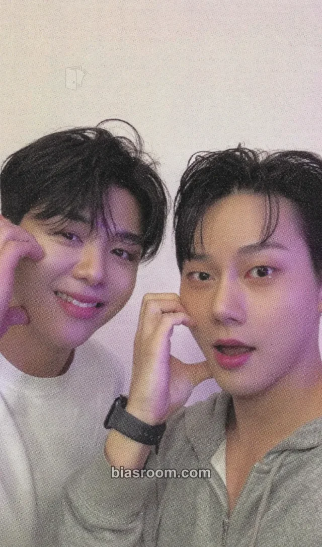 WILD WILD - Roh Jin Wook & Han Jin Wook - WILD WILD SHOW Event merch photocard tin case