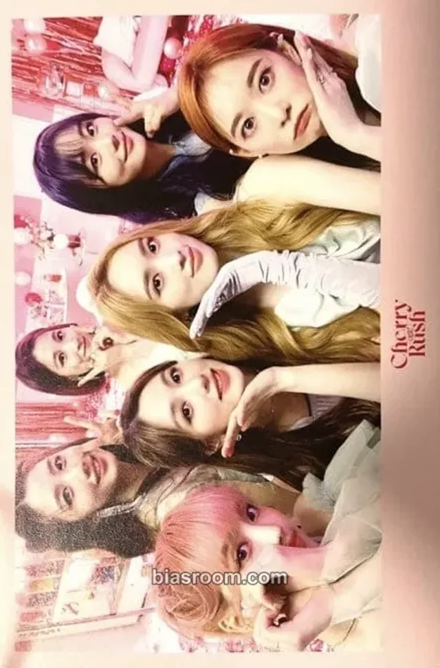 Cherry Bullet - Cherry Rush Album dmc music postcard horizontal
