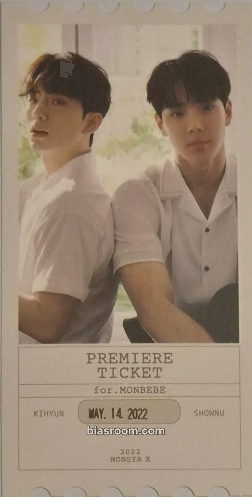 2022 Season's Greetings - 365 Days with You Photocard - MONSTA X - MONSTA X K-pop photocard