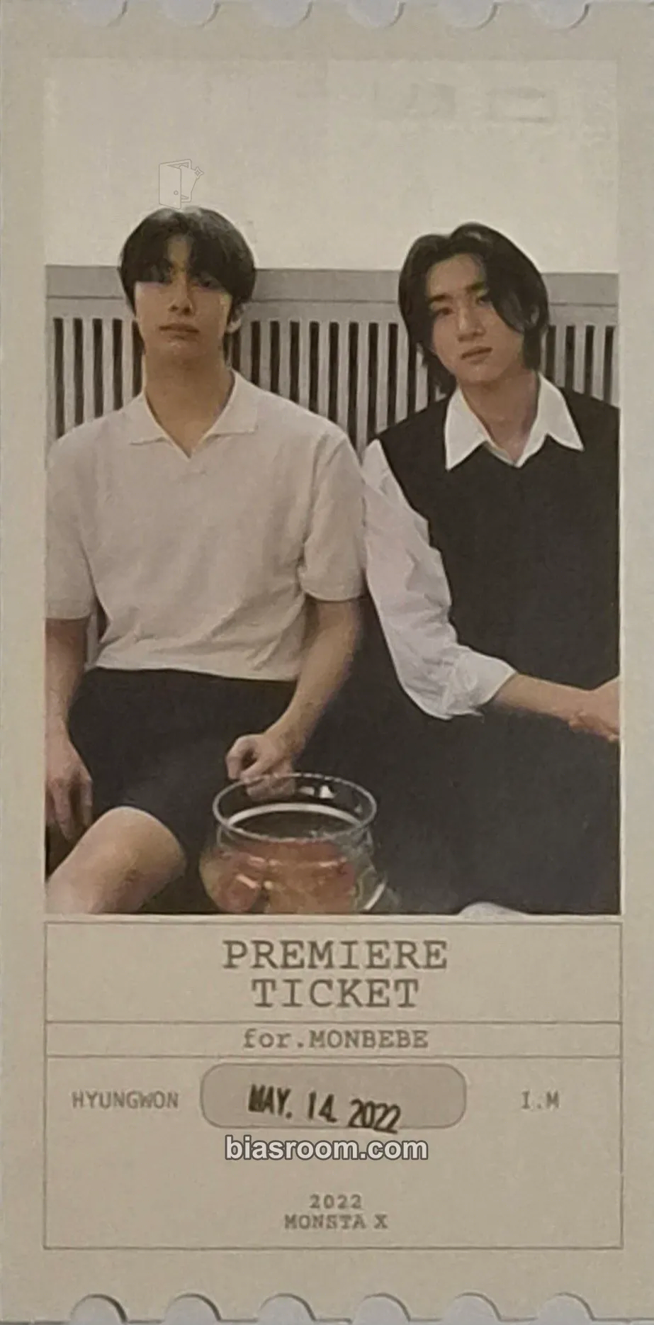 2022 Season's Greetings - 365 Days with You Photocard - MONSTA X - MONSTA X K-pop photocard