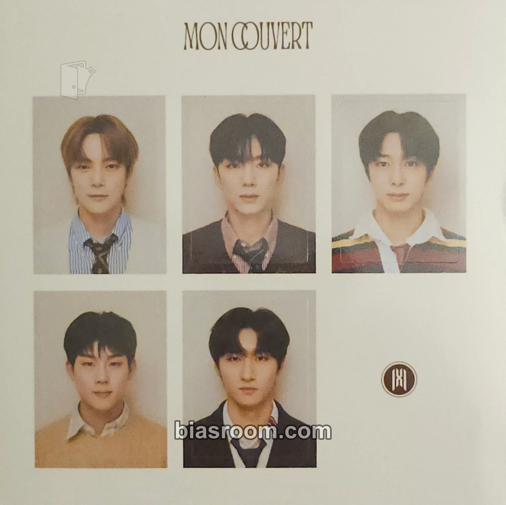 2023 Season's Greetings - Mon Couvert Photocard - MONSTA X - MONSTA X K-pop photocard