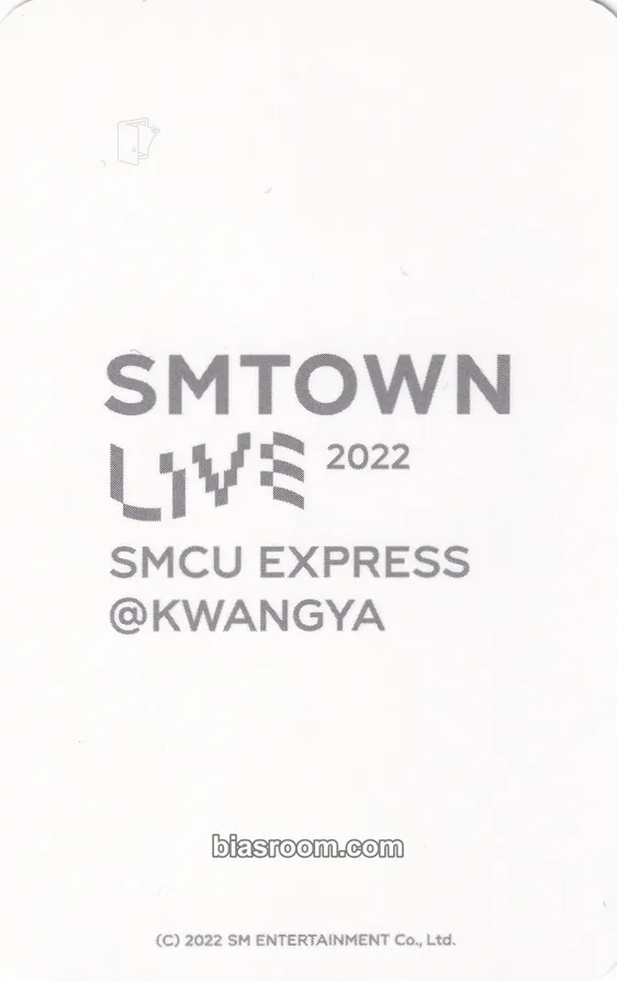 Jaehyun 2022 SMTOWN LIVE: SMCU EXPRESS Photocard - NCT | Bias Room