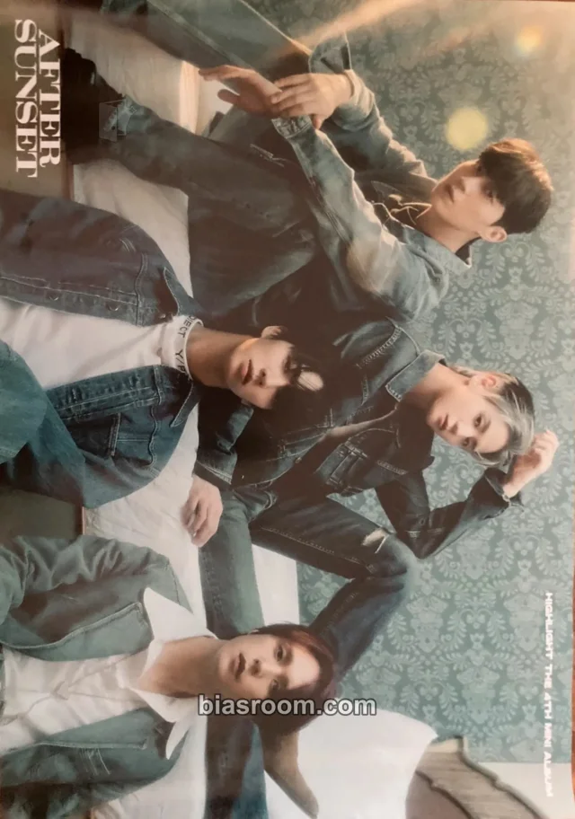 HIGHLIGHT - AFTER SUNSET Album poster horizontal