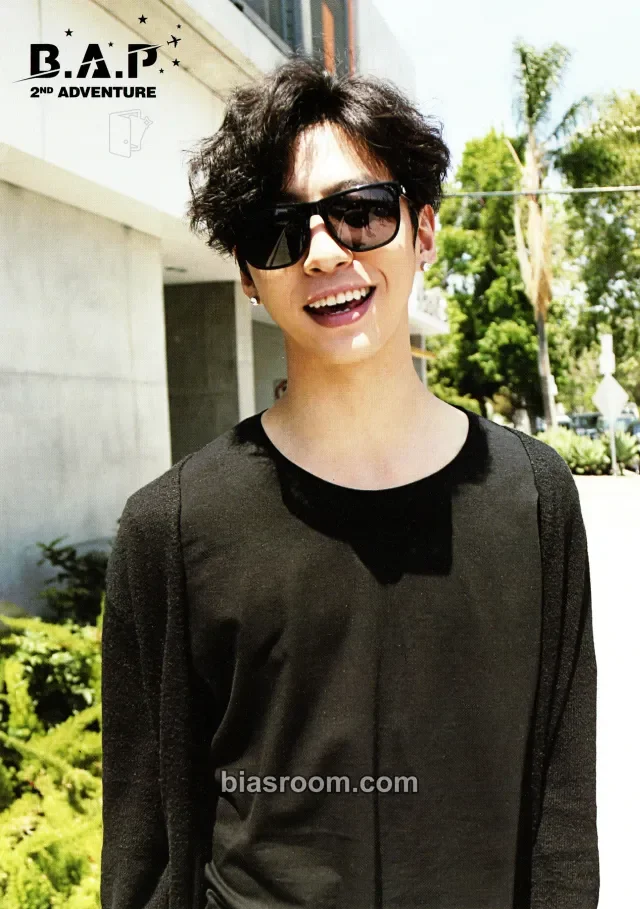 BANG&JUNG&YOO&MOON - Yongguk - B.A.P 2nd Adventure: 30,000 Miles on Earth Other photobook inclusion japan edition postcard