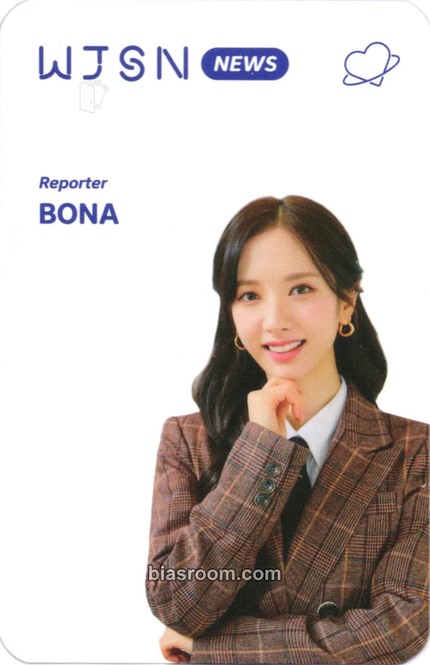 Bona 4th OFFICIAL FANCLUB 'UJUNG' KIT <WJSN NEWS> Photocard - WJSN - WJSN K-pop photocard