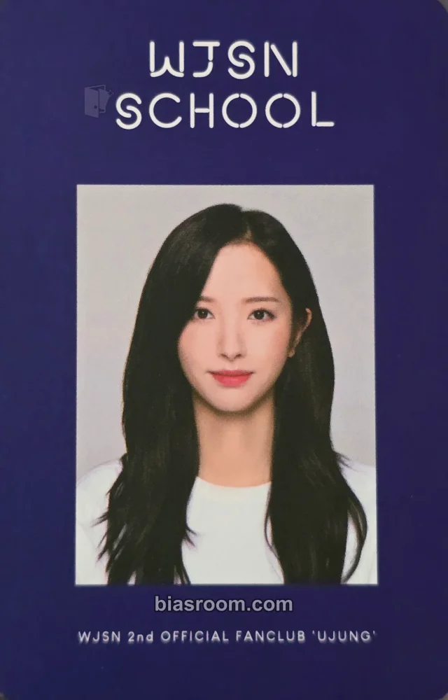 WJSN - Bona - 2nd OFFICIAL FANCLUB 'UJUNG' KIT <WJSN SCHOOL> Other fanclub/membership id photo kit inclusion photocard set
