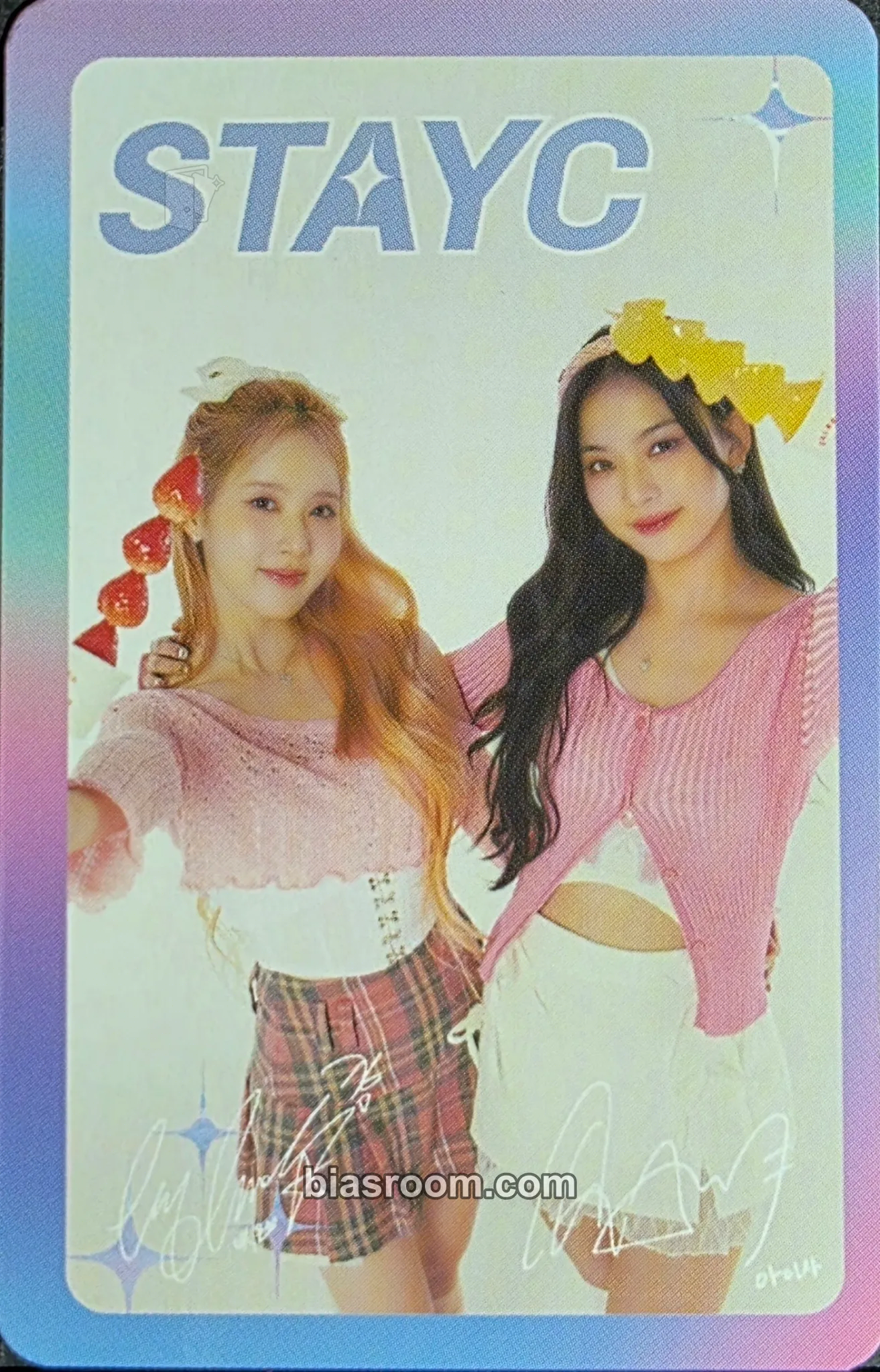Dalkom Wangga Tanghulu x STAYC Photocard - STAYC - STAYC K-pop photocard
