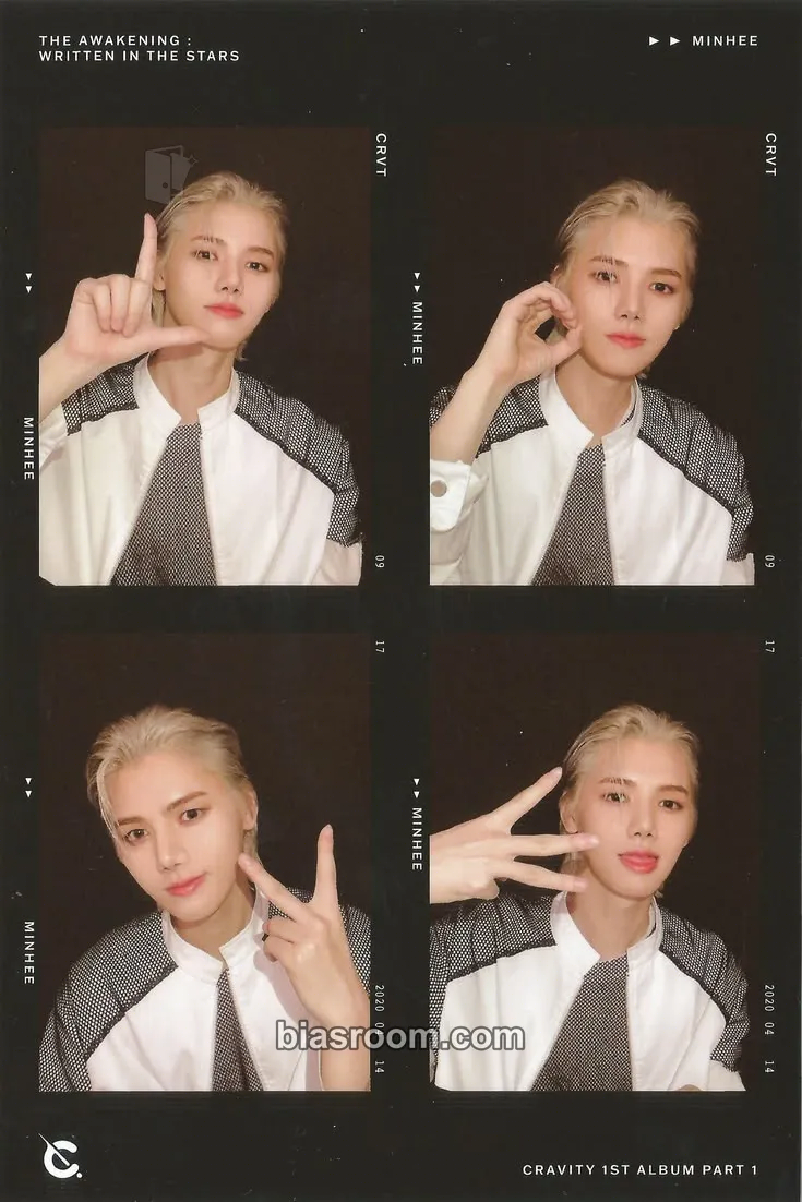 Minhee The Awakening: Written In the Stars Photocard - CRAVITY - CRAVITY K-pop photocard