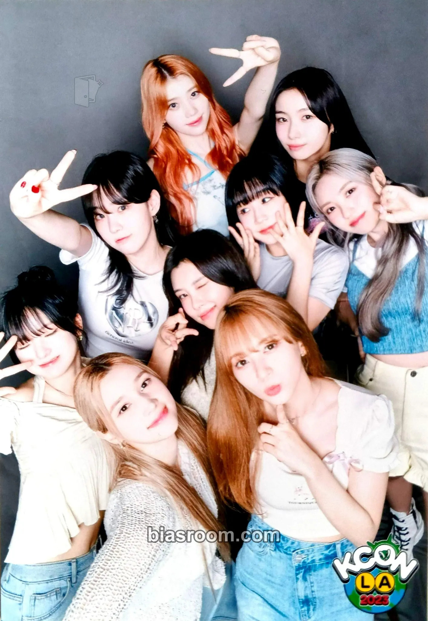 KCON LA 2023 Photocard - Kep1er - Kep1er K-pop photocard