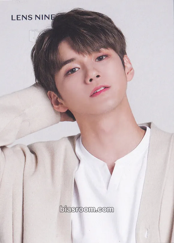 Seongwu LENS NINE Photocard - Wanna One - Wanna One K-pop photocard