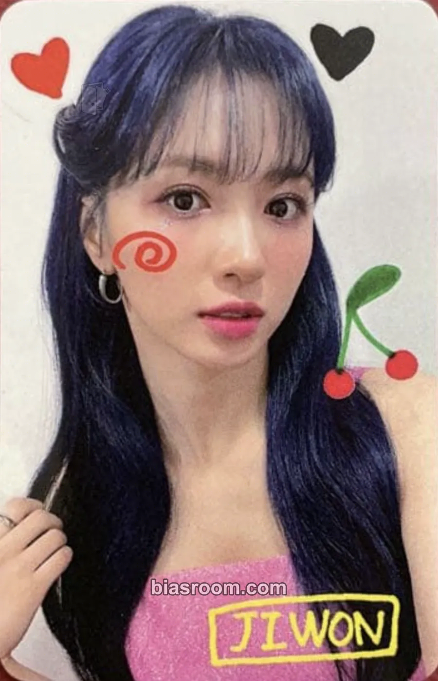 Huh Jiwon Cherry Wish Photocard - Cherry Bullet - Cherry Bullet K-pop photocard