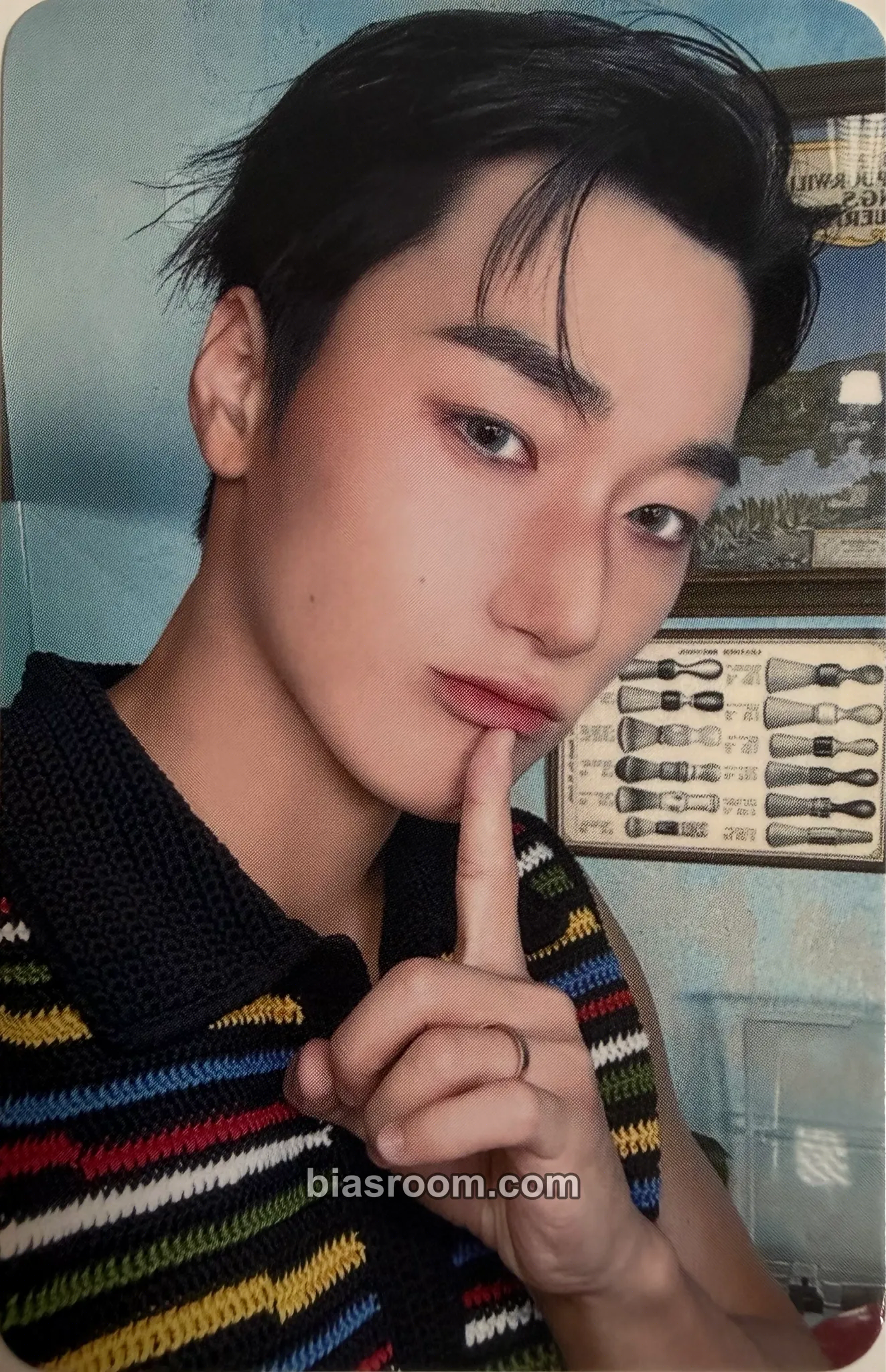 San POP-UP: Golden Hour : Part.5 (Soundwave) Photocard - ATEEZ - ATEEZ K-pop photocard