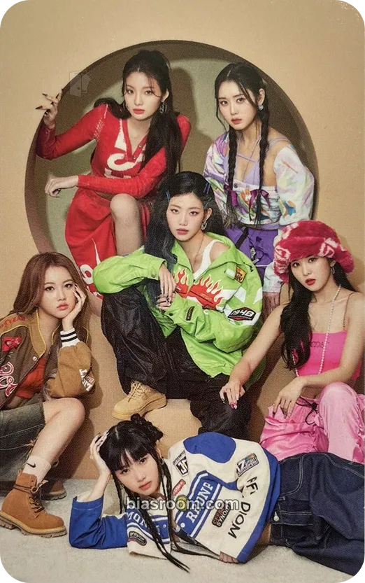 Diamond Photocard - TRI.BE - TRI.BE K-pop photocard