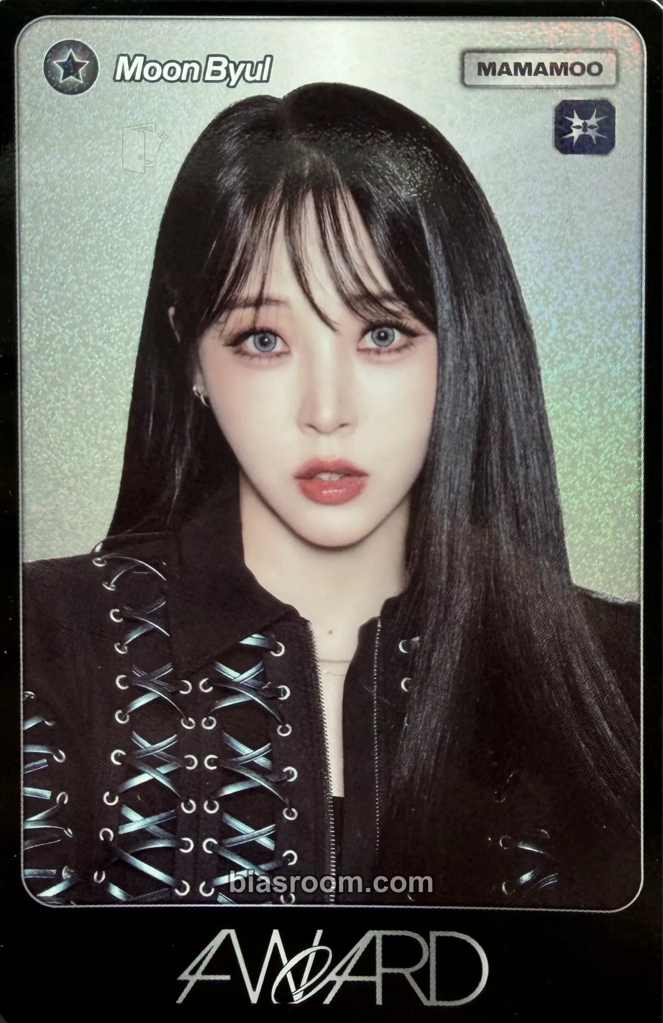 Moonbyul 4WARD World Tour Photocard - MAMAMOO - MAMAMOO K-pop photocard