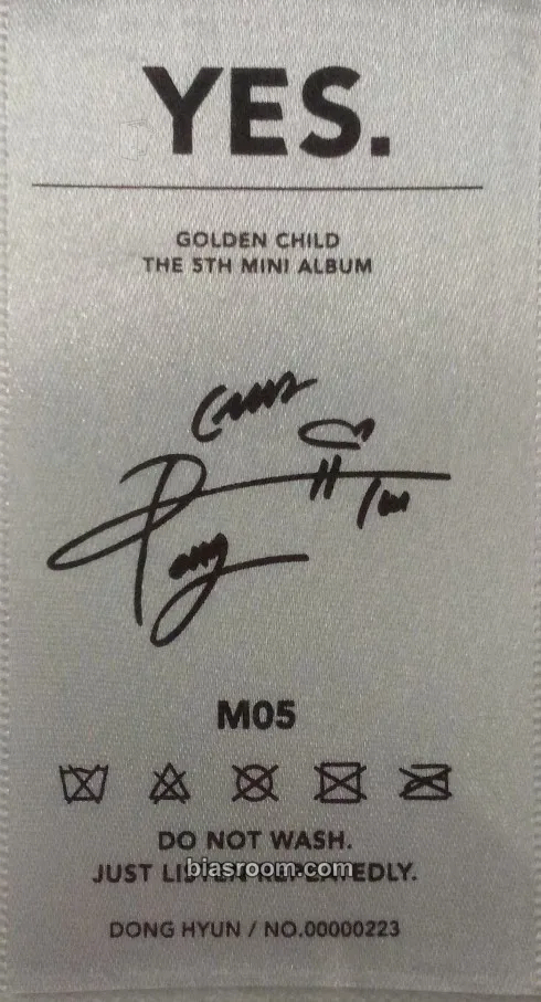 Dong Hyun YES. Photocard - Golden Child - Golden Child K-pop photocard