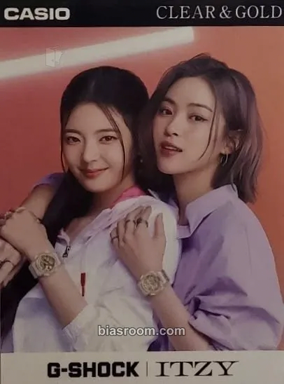 ITZY X G-SHOCK Photocard - ITZY - ITZY K-pop photocard