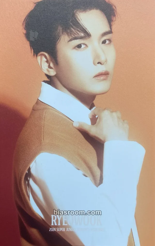 SUPER JUNIOR - Ryeowook - 2024 Season's Greetings Other season's greetings postcard set kit inclusion