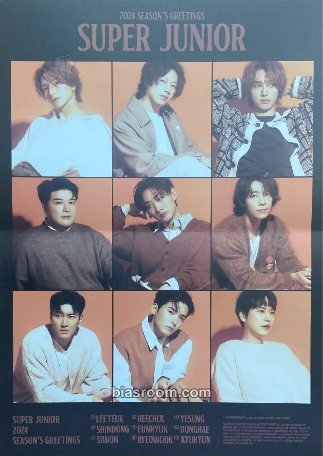 SUPER JUNIOR - Other season's greetings poster kit inclusion