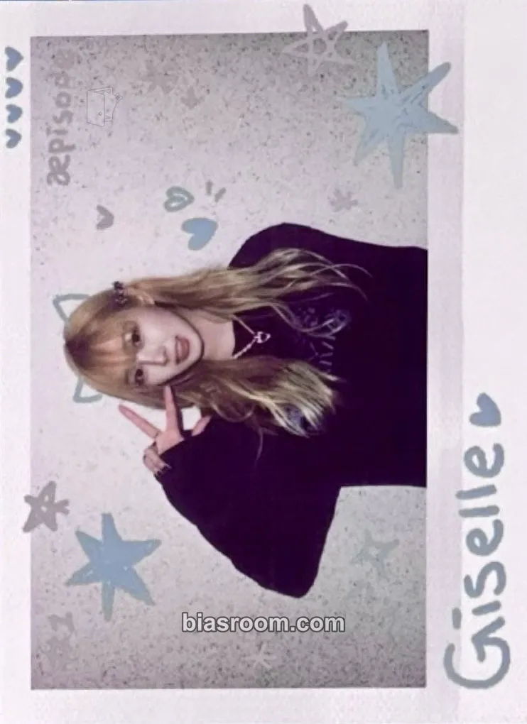 Giselle æpisode SYNK#1 - DVD / Blu-ray / Digital Code Photocard - aespa - aespa K-pop photocard