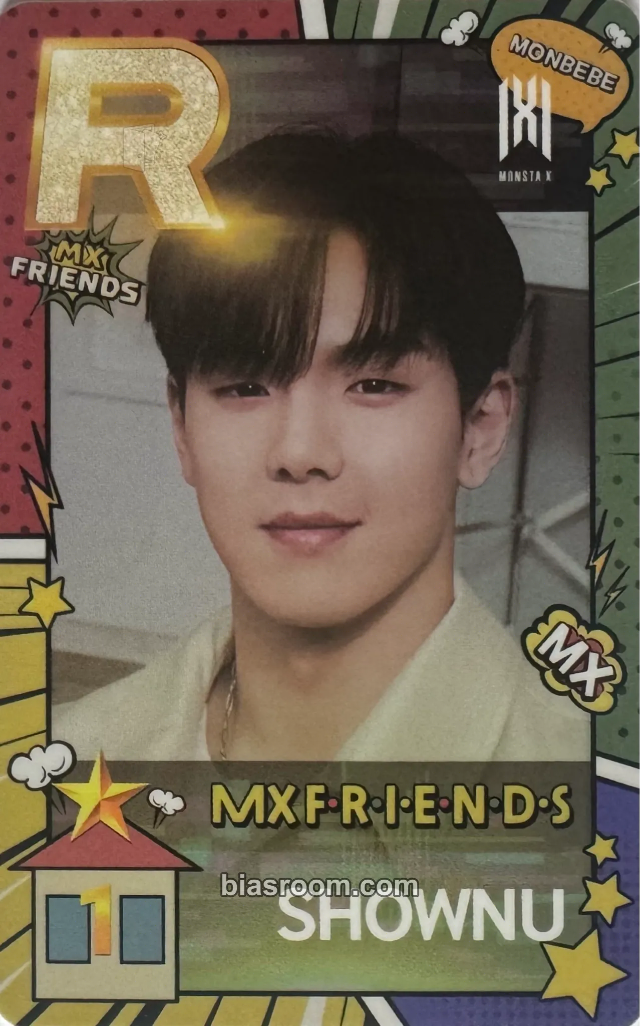 Shownu Superstar Starship Photocard - MONSTA X - MONSTA X K-pop photocard
