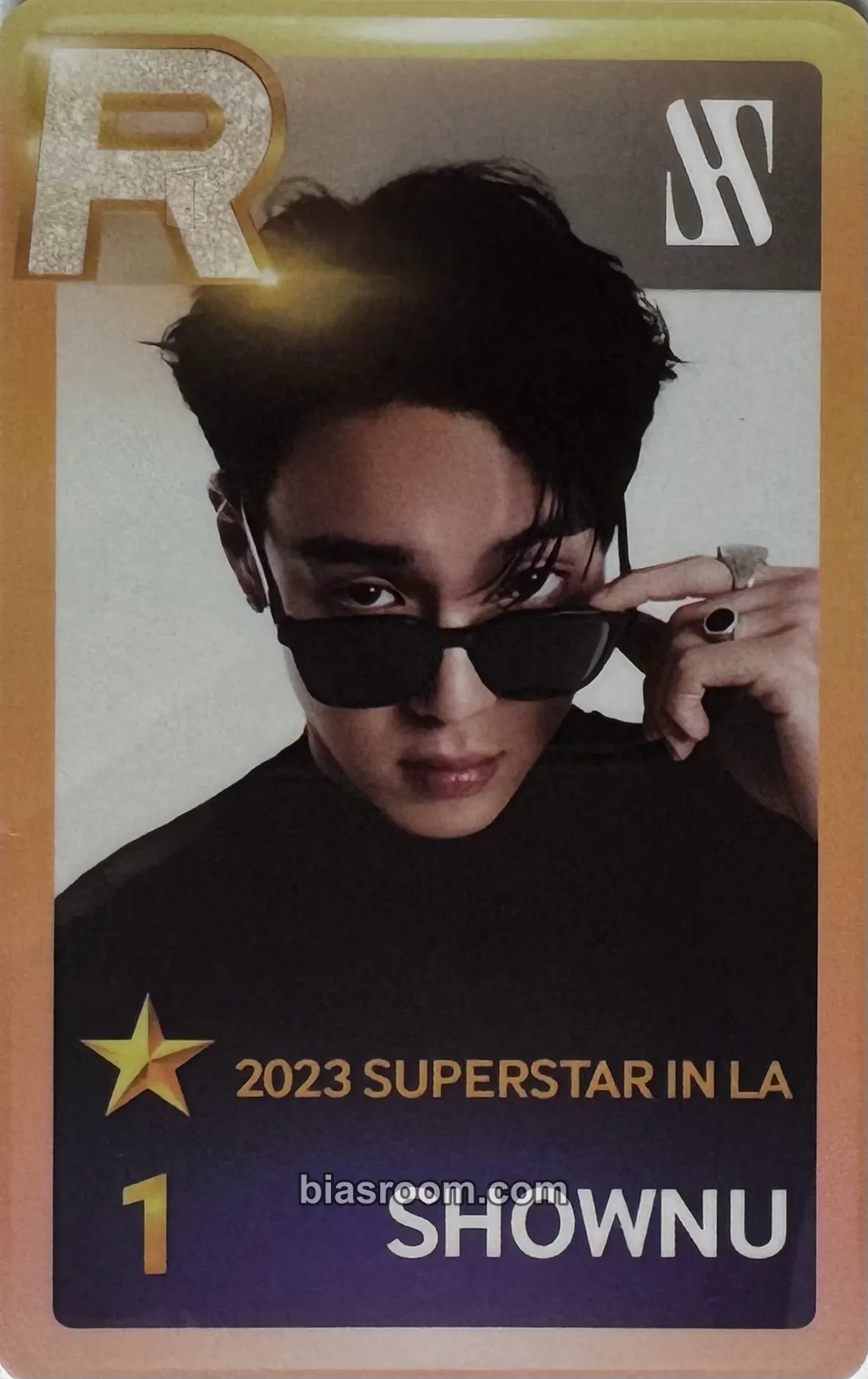Shownu Superstar Starship Photocard - MONSTA X - MONSTA X K-pop photocard