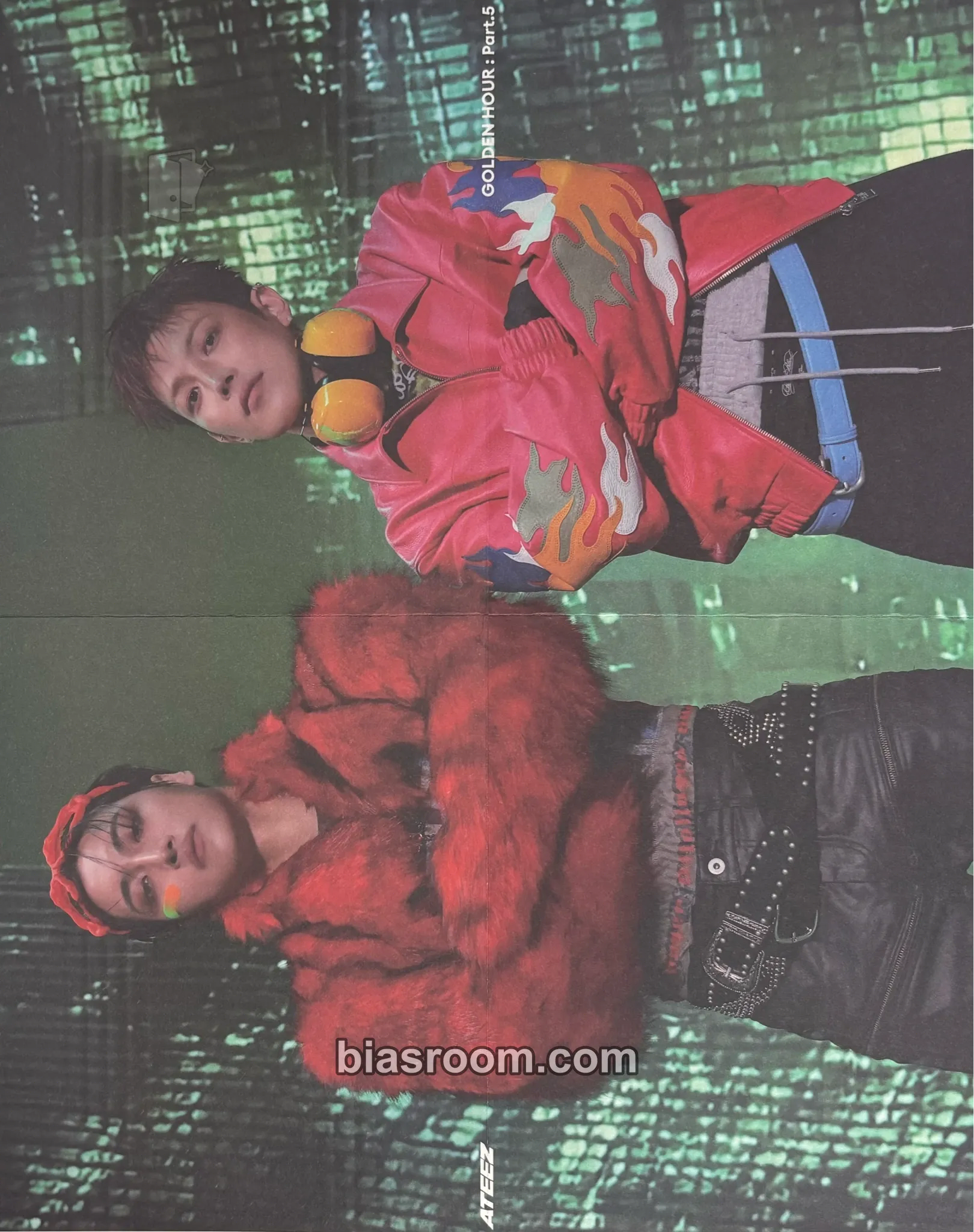 GOLDEN HOUR : Part.5 Photocard - ATEEZ - ATEEZ K-pop photocard