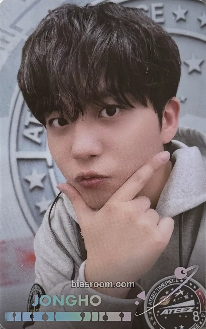 Jongho Higher Timepiece × ATEEZ Photocard - ATEEZ - ATEEZ K-pop photocard