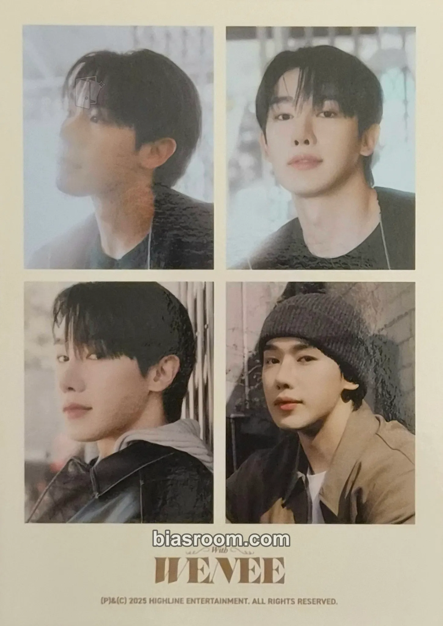 Wonho 3rd Wenee - Official fanclub fankit Photocard - Wonho K-pop photocard