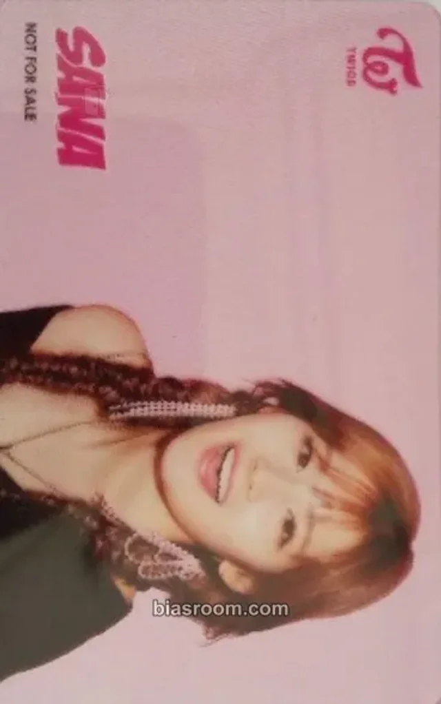 Sana TWICE One More Time K-pop photocard