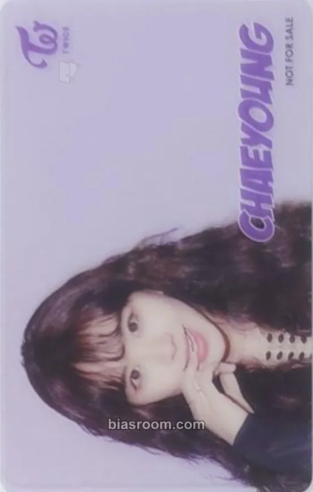 Chaeyoung TWICE One More Time K-pop photocard