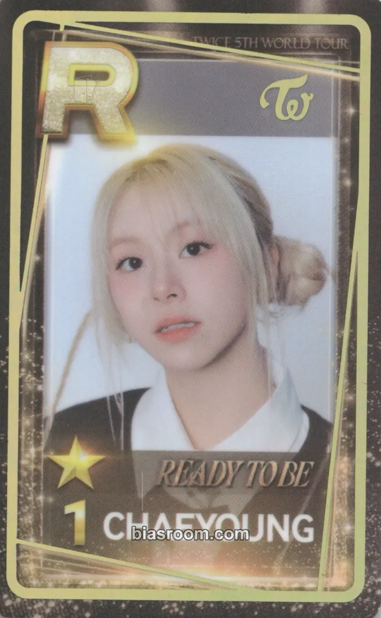 Chaeyoung TWICE x SuperStar JYPNATION Photocard - TWICE - TWICE K-pop photocard