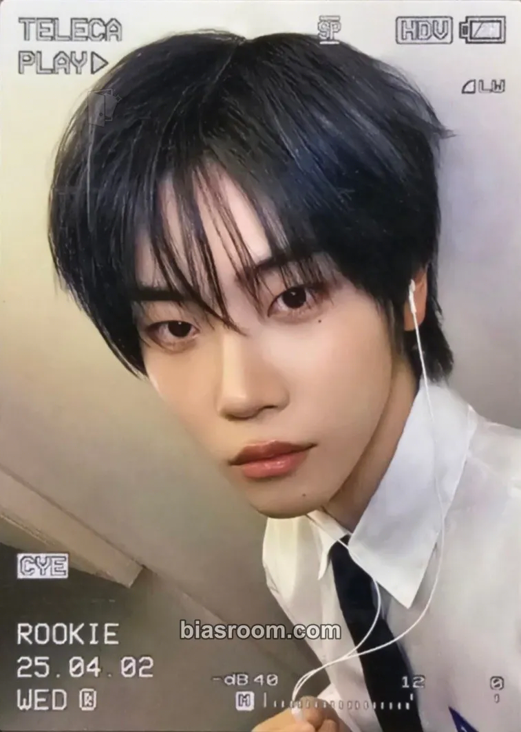 Jang Yeojun TELECA 2025 K-POP ROOKIE COLLECTION CARDS Photocard - CLOSE YOUR EYES - CLOSE YOUR EYES K-pop photocard