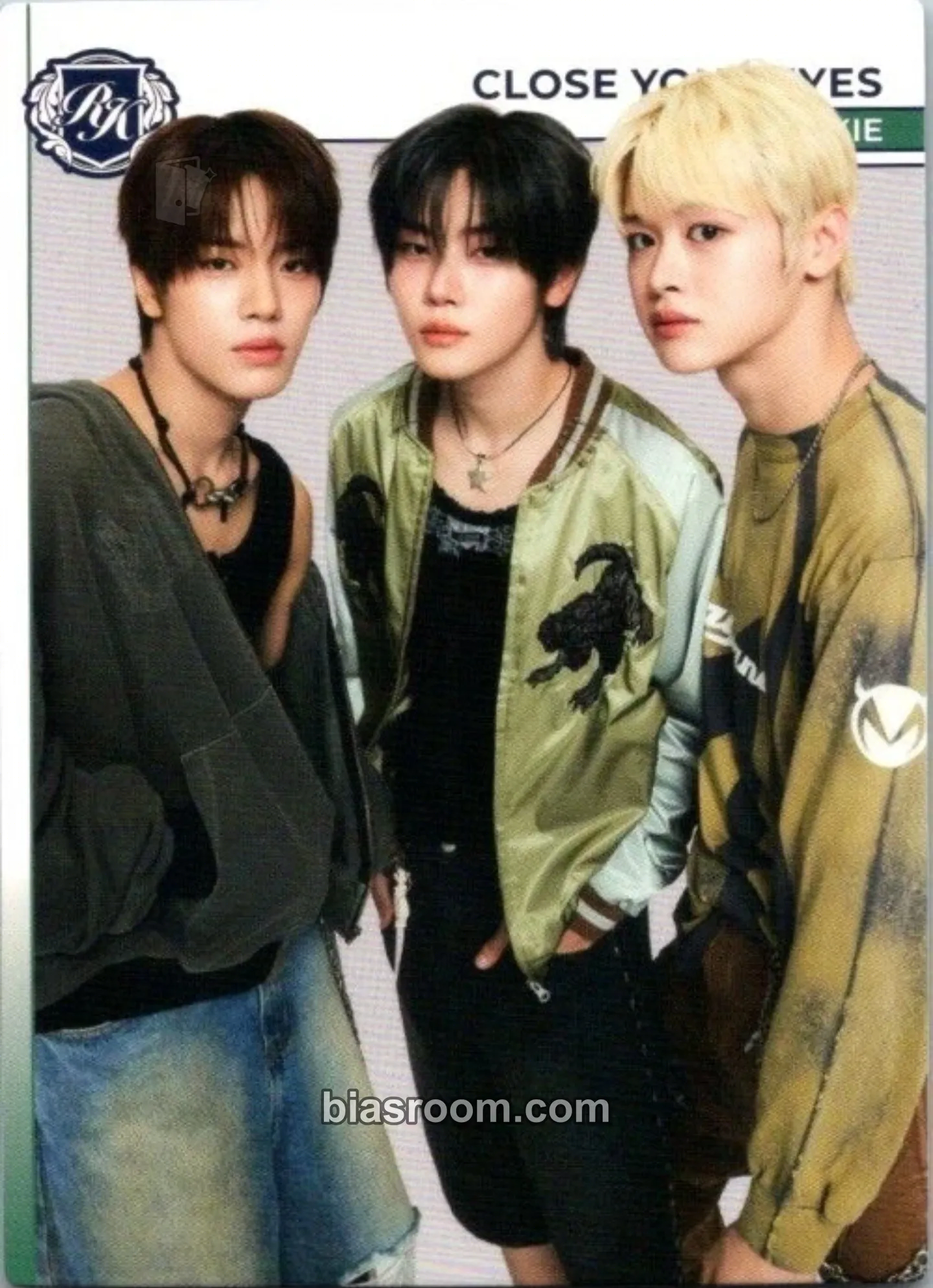 TELECA 2025 K-POP ROOKIE COLLECTION CARDS Photocard - CLOSE YOUR EYES - CLOSE YOUR EYES K-pop photocard