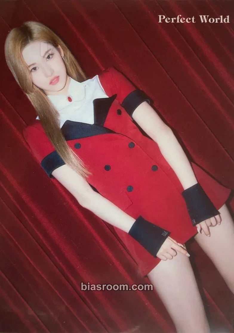 Sana Perfect World Photocard - TWICE - TWICE K-pop photocard