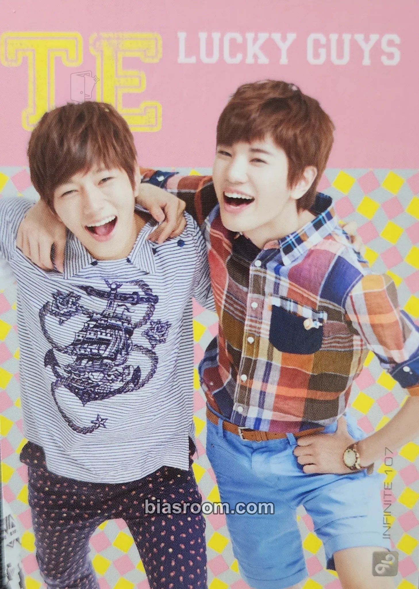 INFINITE <Lucky Guys> Official Collection Card Vol. 1 Photocard - INFINITE - INFINITE K-pop photocard