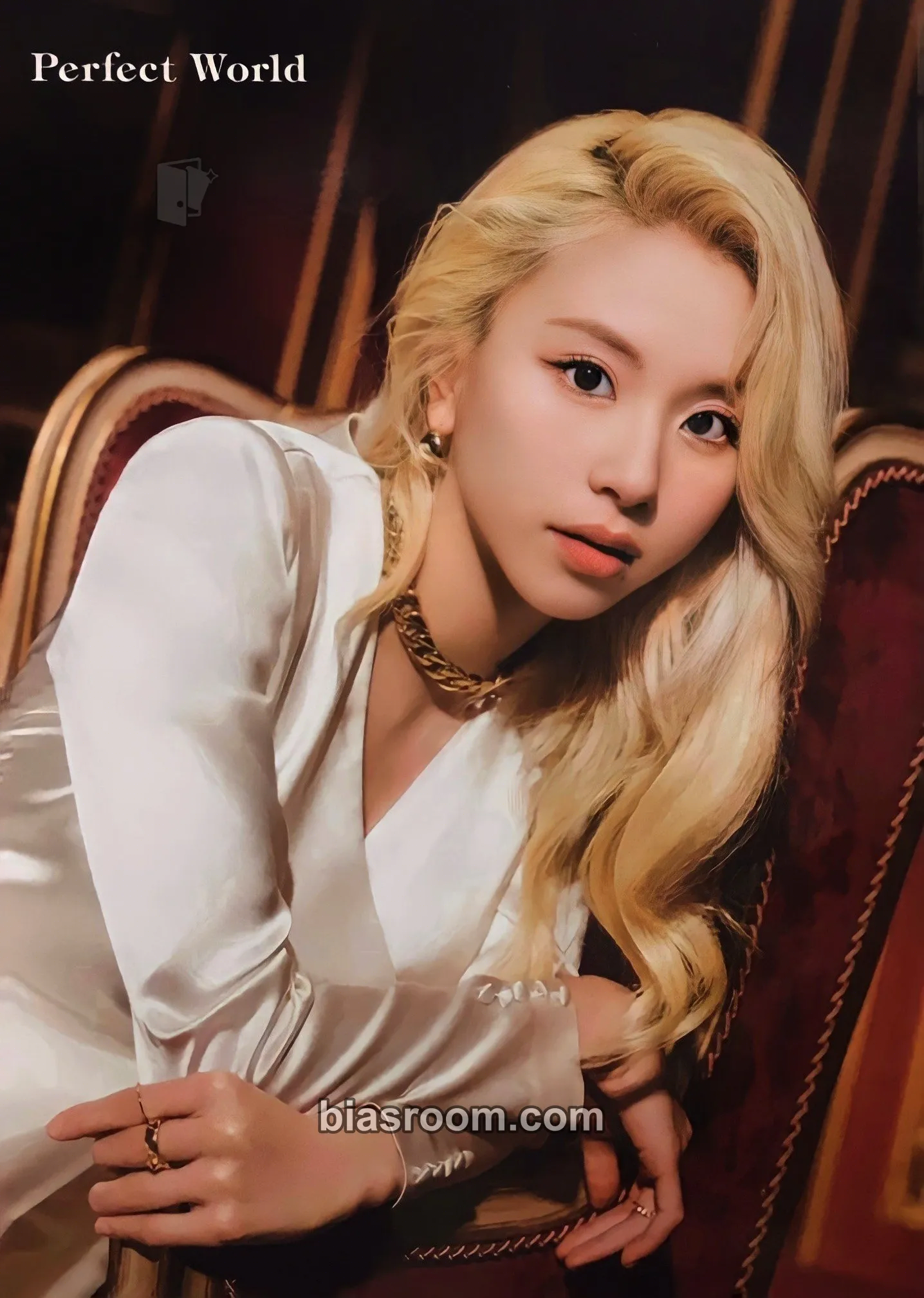 Chaeyoung Perfect World Photocard - TWICE - TWICE K-pop photocard