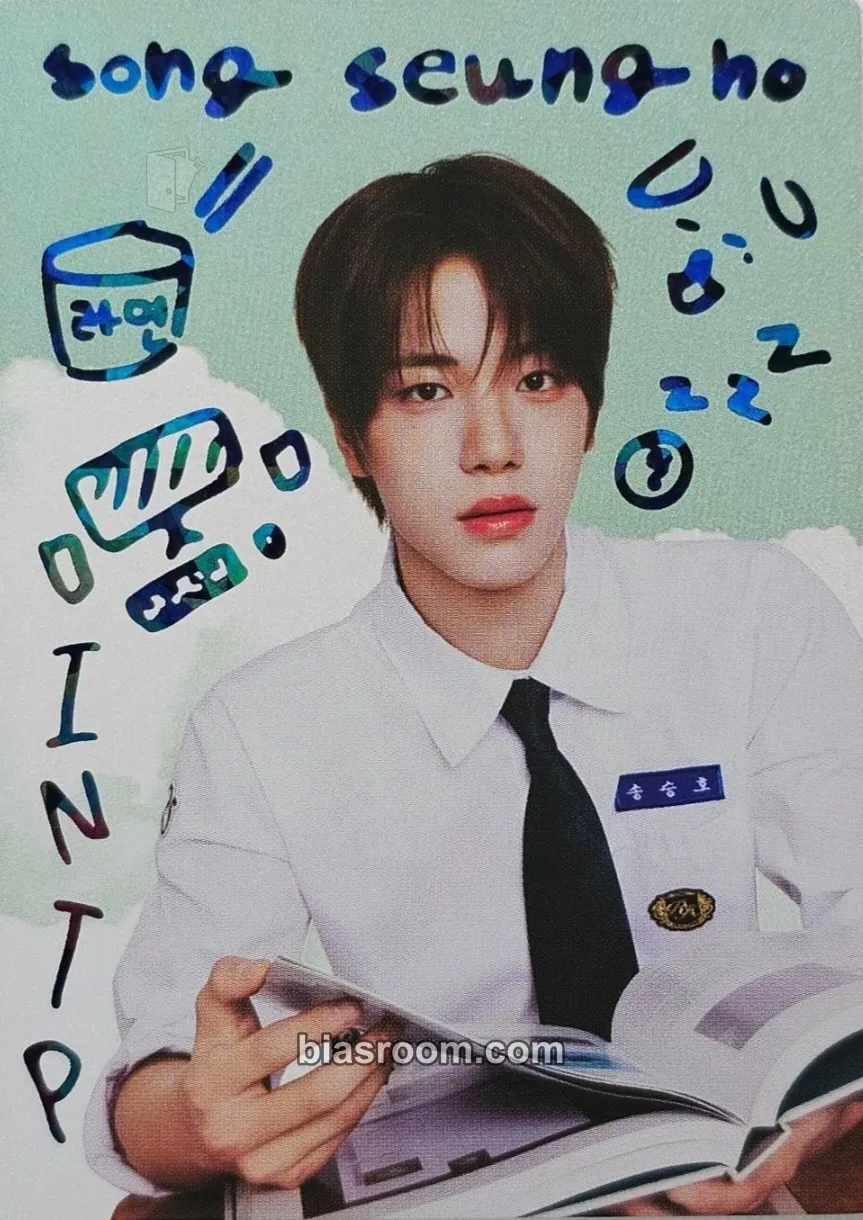 Song Seungho TELECA 2025 K-POP ROOKIE COLLECTION CARDS Photocard - CLOSE YOUR EYES - CLOSE YOUR EYES K-pop photocard