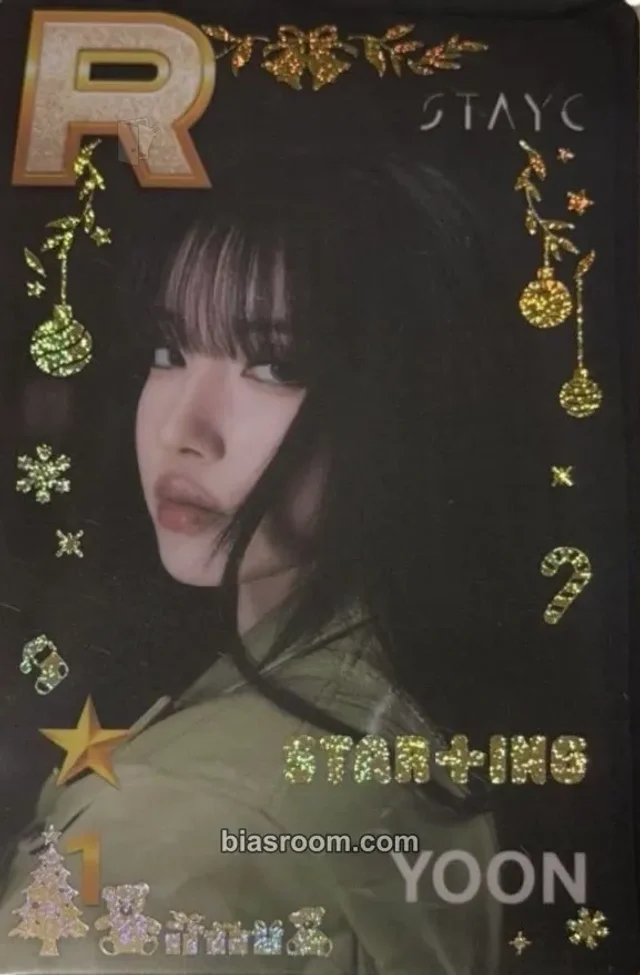STAYC - Yoon - SUPERSTAR Pop-Ups Event superstar STAR+ING foil card