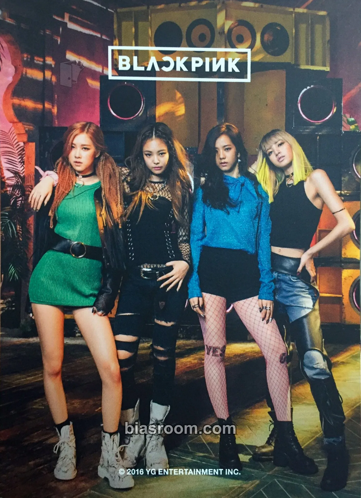 SQUARE ONE Photocard - BLACKPINK - BLACKPINK K-pop photocard