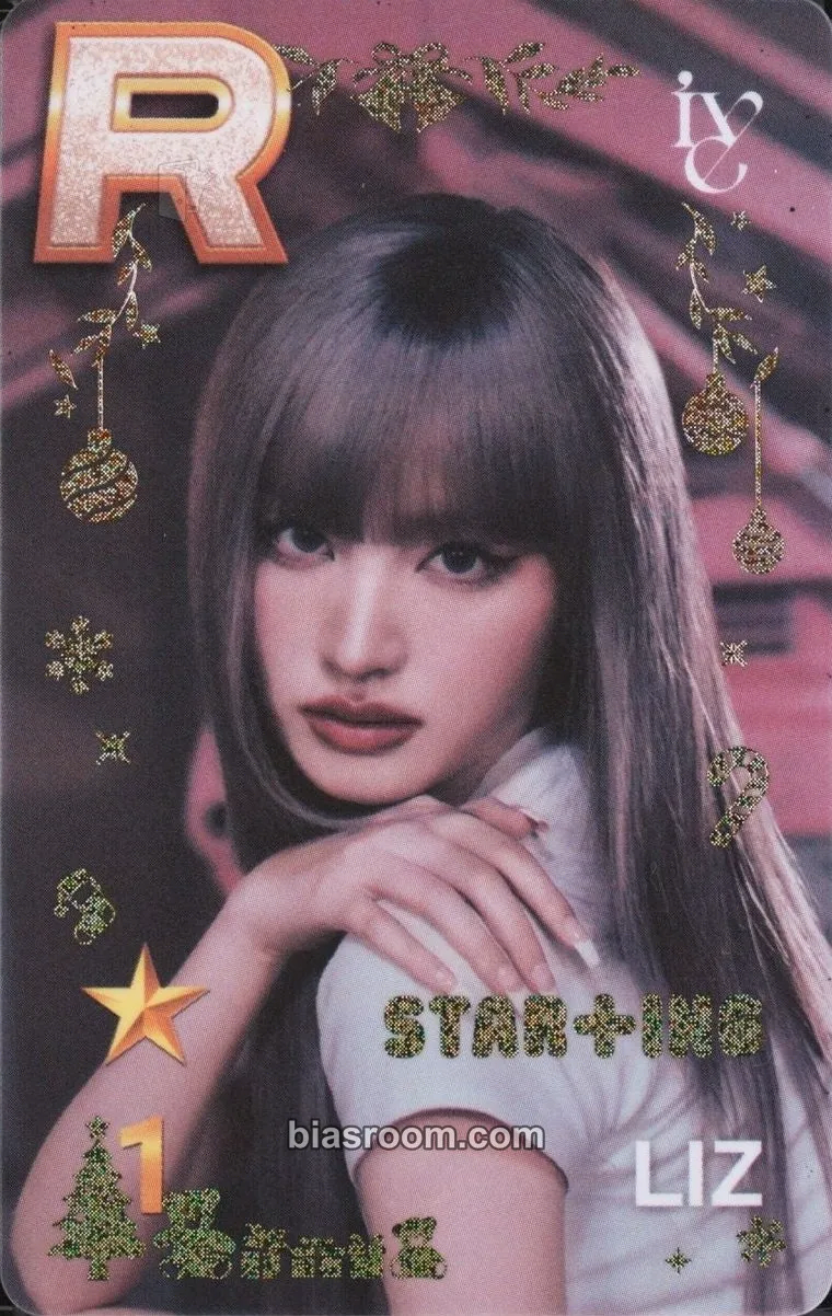 Liz SUPERSTAR STARSHIP Photocard - IVE - IVE K-pop photocard