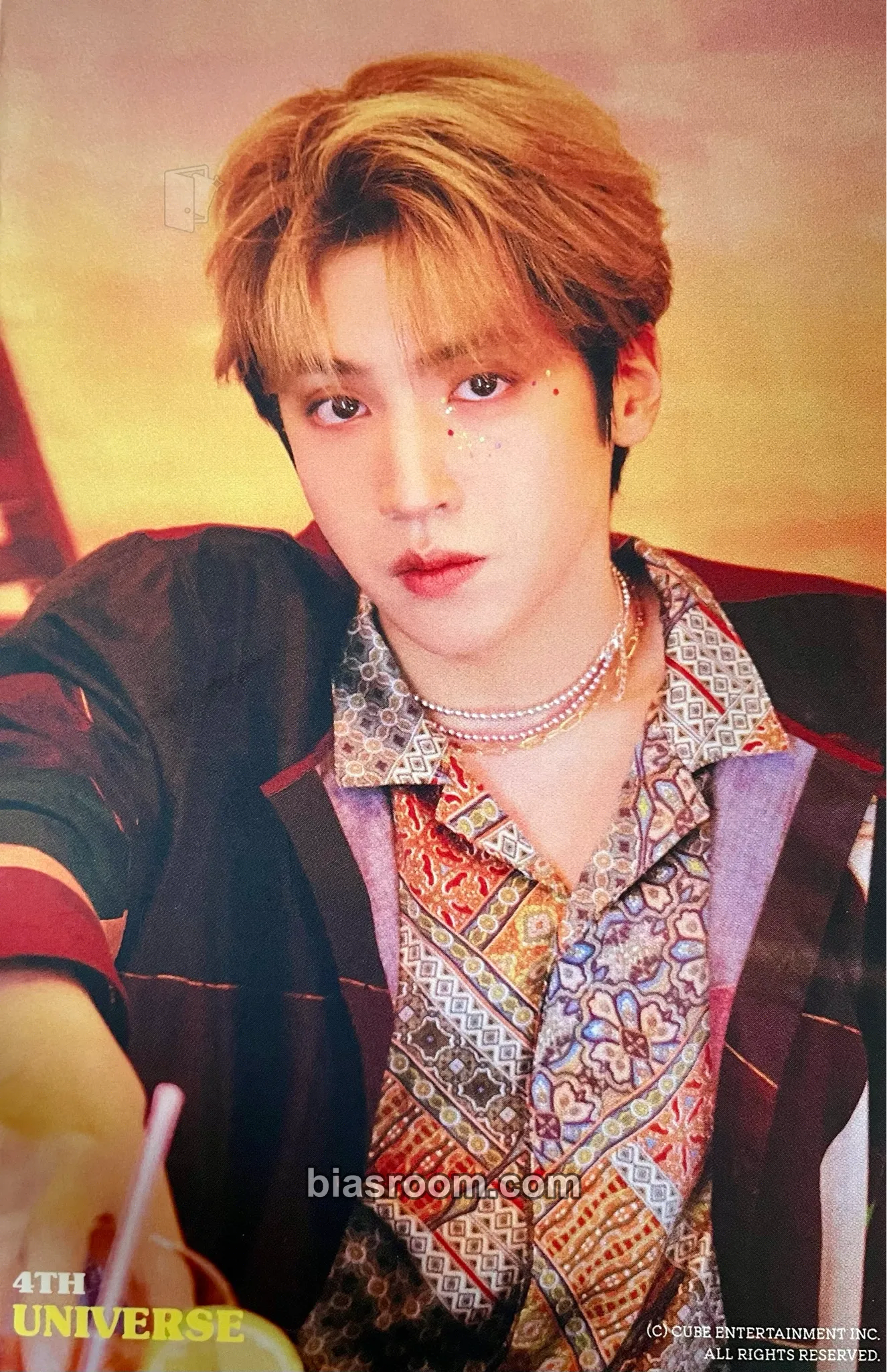 Wooseok Universe 4th Official Fanclub Kit Photocard - PENTAGON - PENTAGON K-pop photocard