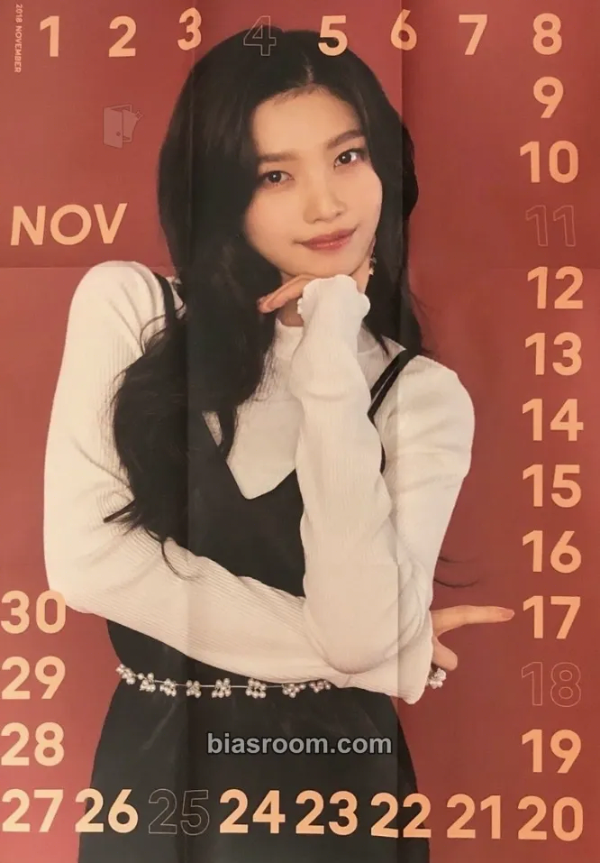 Joy 2018 Season's Greetings Photocard - Red Velvet - Red Velvet K-pop photocard