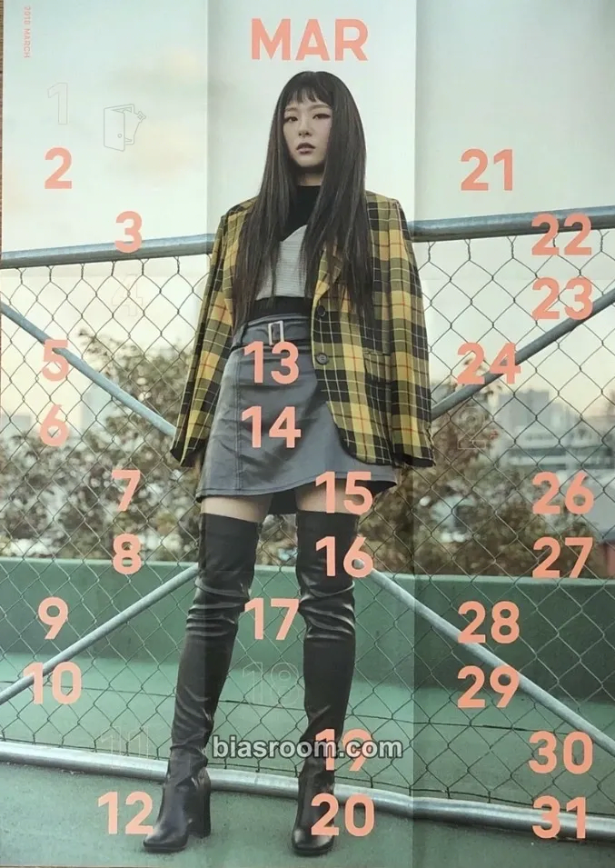 Seulgi 2018 Season's Greetings Photocard - Red Velvet - Red Velvet K-pop photocard
