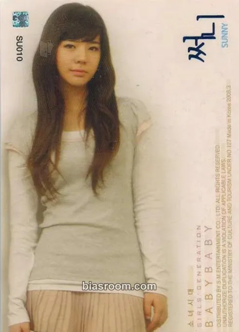 Sunny Girls' Generation Star Collection Cards Photocard - Girls' Generation - Girls' Generation K-pop photocard