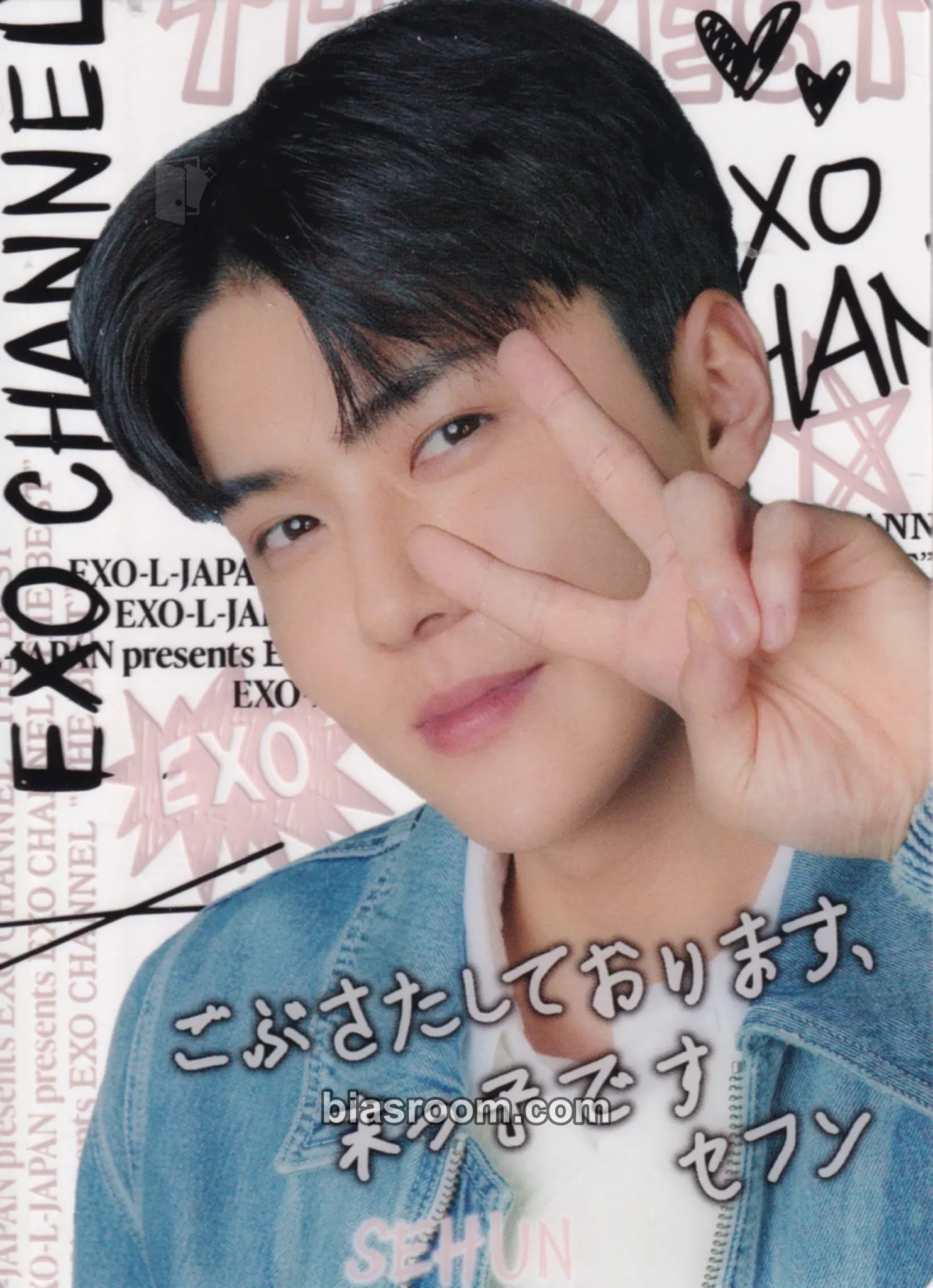 Sehun EXO-L—JAPAN presents EXO CHANNEL "THE BEST" Photocard - EXO - EXO K-pop photocard