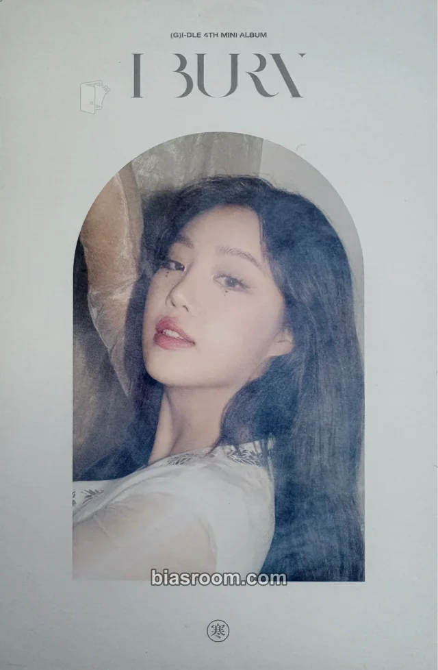 i-dle - Soojin - I Burn Album album inclusion postcard winter version