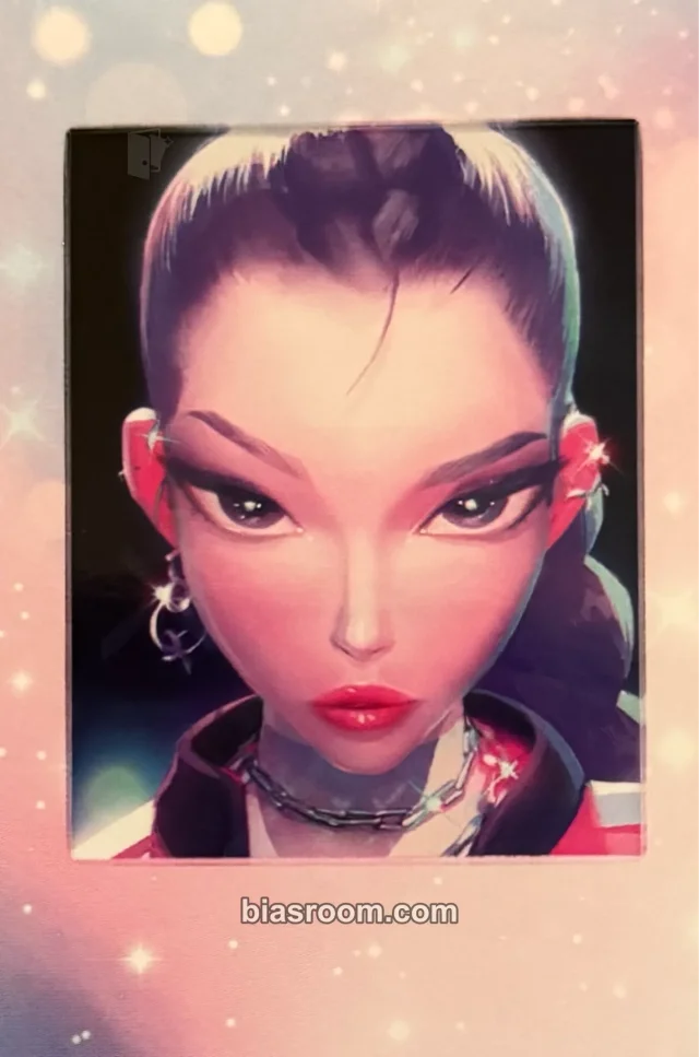 KPop Demon Hunters - Rumi - Soundtrack from the Netflix Film Album polaroid vinyl version album photocard