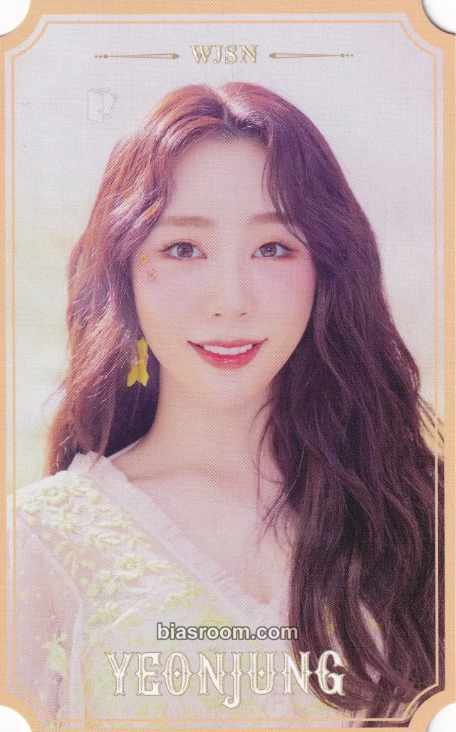 WJSN - Yeonjung - NEVERLAND Album album inclusion lyric card