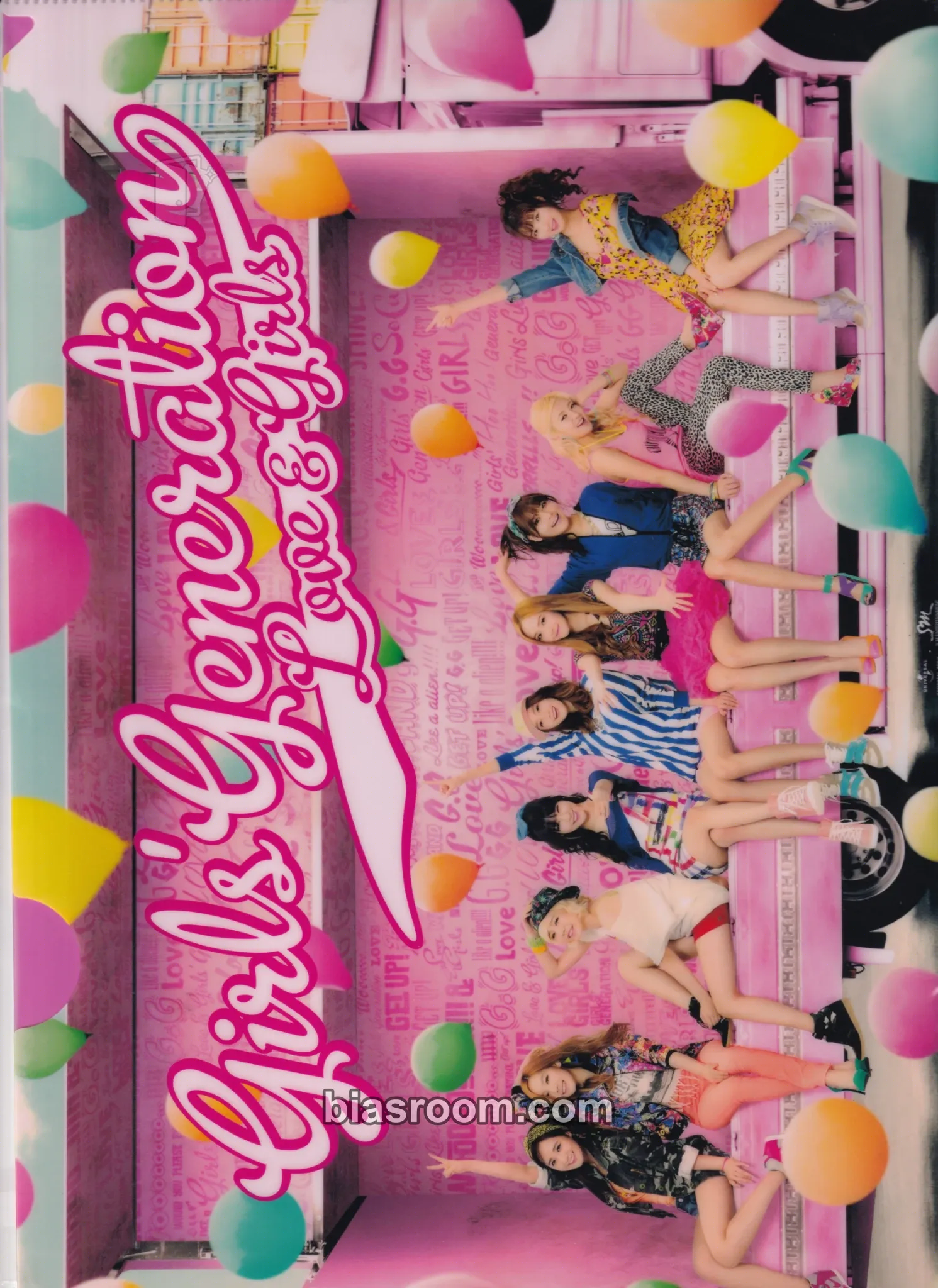 Love & Girls Photocard - Girls' Generation - Girls' Generation K-pop photocard